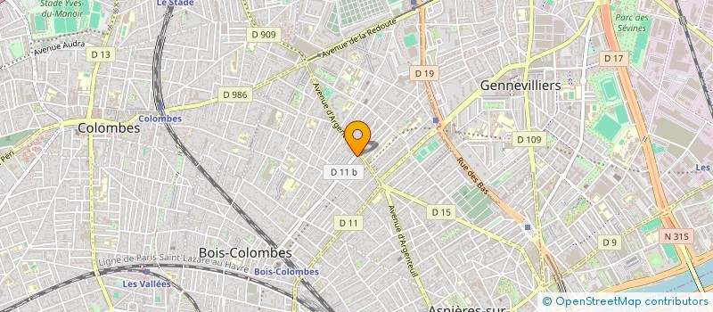 localisation de l'entreprise KORTEN INTRALOGISTIQUE à BOIS-COLOMBES