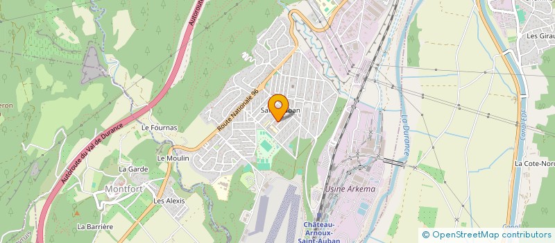 localisation de l'entreprise KORU  CHATEAU-ARNOUX-SAINT-AUBAN