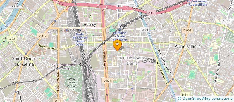 localisation de l'entreprise KORUS HABITAT à SAINT-DENIS