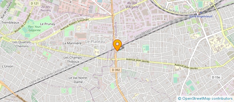 localisation de l'entreprise KORV CONSULTING  ARGENTEUIL