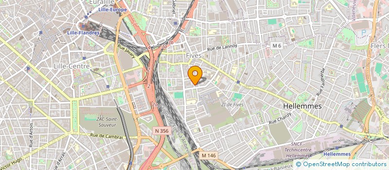 localisation de l'entreprise KORVO LOUNGE  LILLE