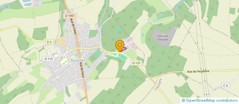 localisation de l'entreprise KORYNE  NOAILLES