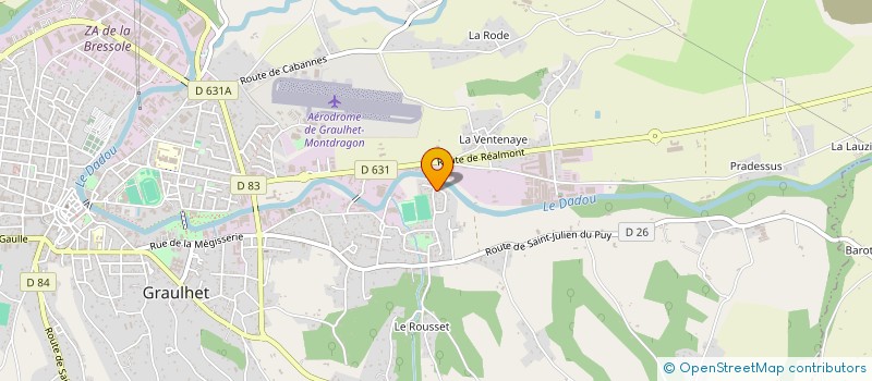 localisation de l'entreprise KORYOURIYA  GRAULHET