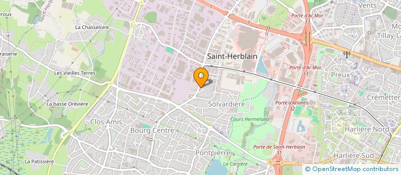 localisation de l'entreprise KOS 44 à SAINT-HERBLAIN
