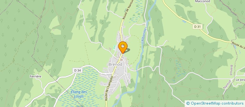 localisation de l'entreprise KOS  BRENOD