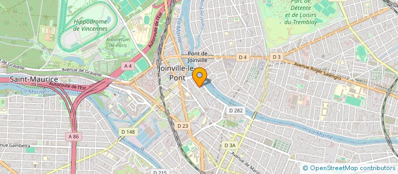 localisation de l'entreprise KOS' CARE à JOINVILLE-LE-PONT