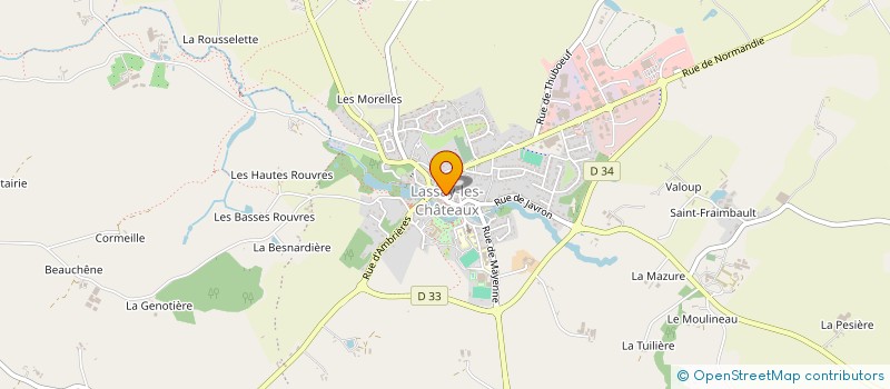 localisation de l'entreprise KOS KEBAB  LASSAY-LES-CHATEAUX