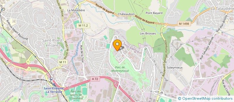 localisation de l'entreprise KOSAE à SAINT-ETIENNE