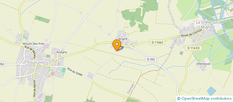 localisation de l'entreprise KOSAI  COURCON