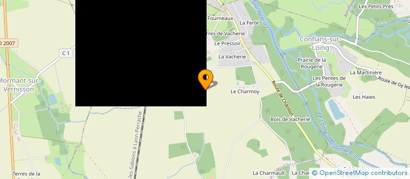 localisation de l'entreprise KOSAK à CONFLANS-SUR-LOING