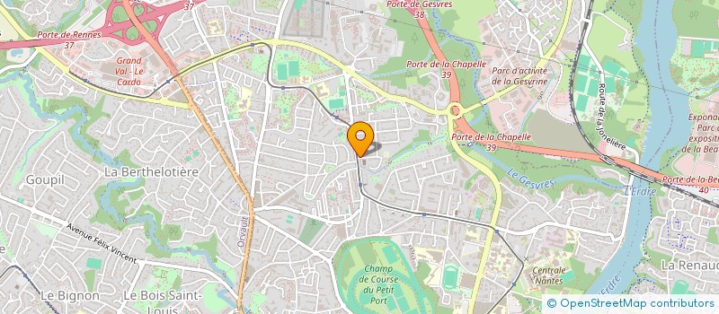 localisation de l'entreprise KOSB à NANTES