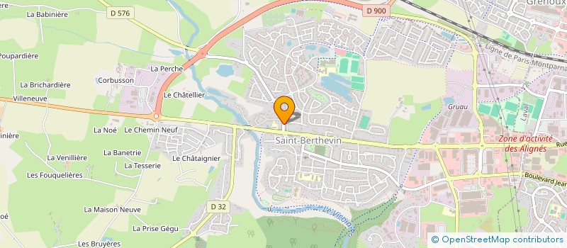 localisation de l'entreprise KOSBAR TEAM à SAINT-BERTHEVIN