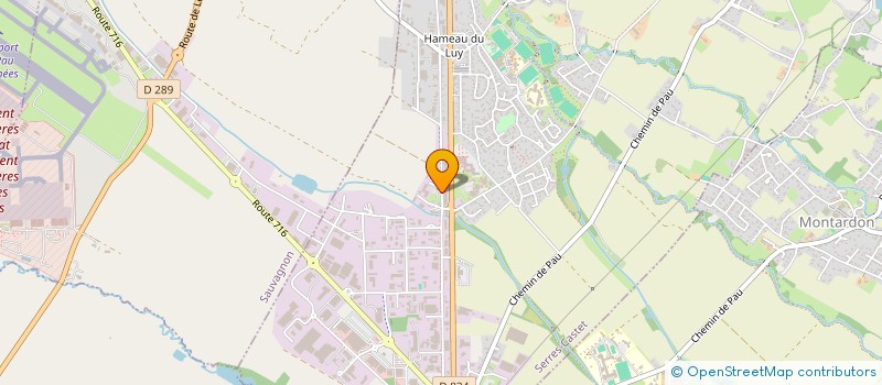 localisation de l'entreprise KOSE  SERRES-CASTET