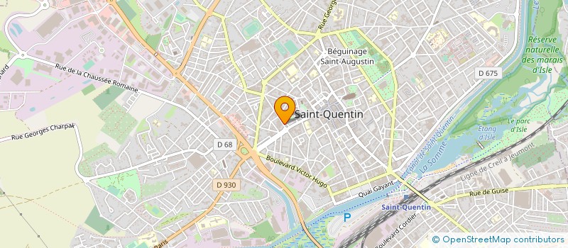 localisation de l'entreprise KOSE DAG CARRELAGE à SAINT-QUENTIN