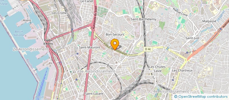localisation de l'entreprise KOSEDAG CARRELAGE à MARSEILLE