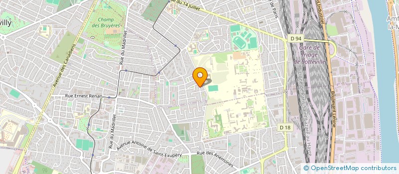 localisation de l'entreprise KOSEPT  SOTTEVILLE-LES-ROUEN