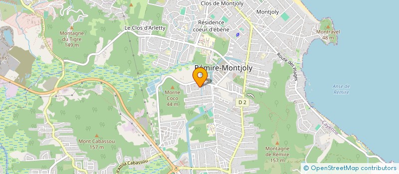 localisation de l'entreprise KOSHI  REMIRE-MONTJOLY