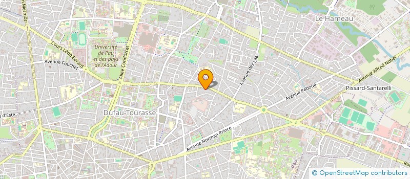 localisation de l'entreprise KOSHI OSTEO à PAU