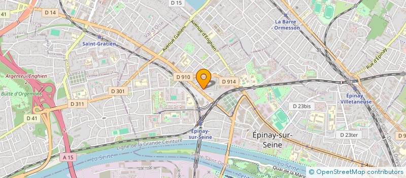 localisation de l'entreprise KOSHIKI FULL CONTACT EPINAY à EPINAY-SUR-SEINE