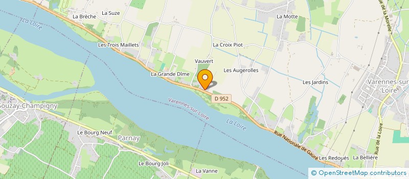 localisation de l'entreprise KOSKA  VARENNES-SUR-LOIRE