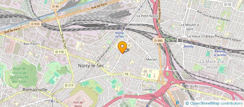 localisation de l'entreprise KOSKAS/CASAL à NOISY-LE-SEC