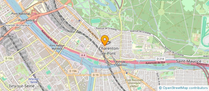 localisation de l'entreprise KOSKAS CONSEIL&DEVELOPPEMENT  CHARENTON-LE-PONT