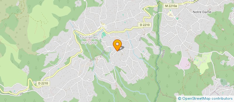 localisation de l'entreprise KOSMEO à TOURRETTES-SUR-LOUP