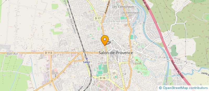 localisation de l'entreprise KOSMIC ASSOCIES  SALON-DE-PROVENCE