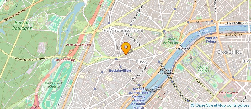 localisation de l'entreprise KOSMO  PARIS