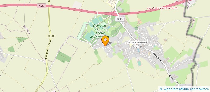 localisation de l'entreprise KOSMO PARTNERS à CAMPHIN-EN-PEVELE