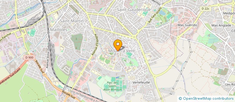 localisation de l'entreprise KOSMOPOLITAIN  PERPIGNAN