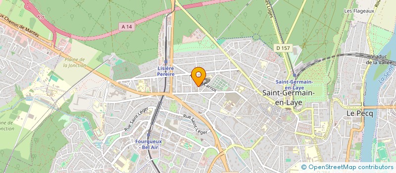 localisation de l'entreprise KOSMOS  SAINT-GERMAIN-EN-LAYE