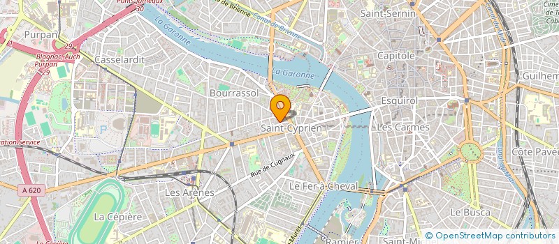localisation de l'entreprise KOSMOS à TOULOUSE