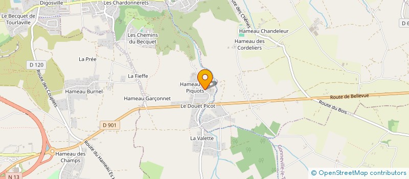 localisation de l'entreprise KOSMOS  DIGOSVILLE