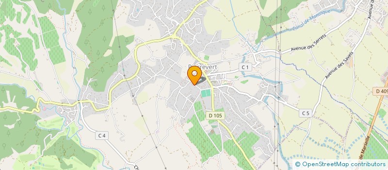 localisation de l'entreprise KOSMYKA  PIERREVERT