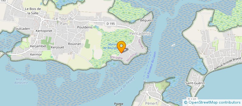 localisation de l'entreprise KOSOGRO  SARZEAU