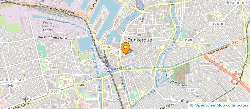 localisation de l'entreprise KOSPOL-DISTRIBUTION à DUNKERQUE