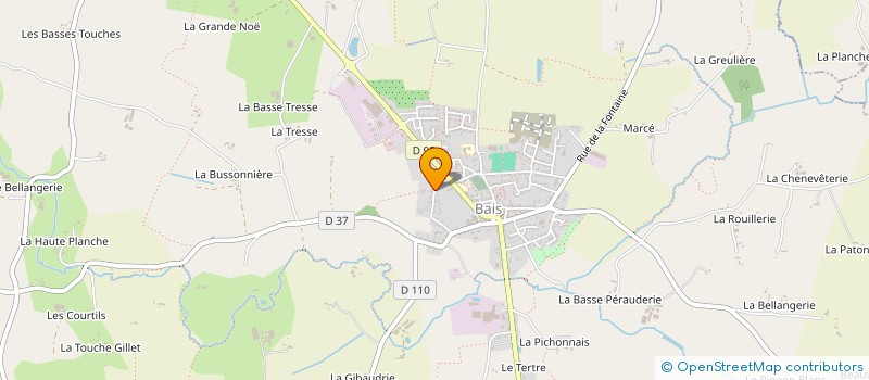 localisation de l'entreprise KOSS  BAIS