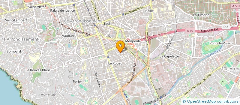 localisation de l'entreprise KOSS13 à MARSEILLE