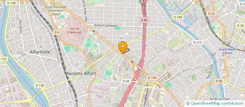 localisation de l'entreprise KOSSOP  MAISONS-ALFORT