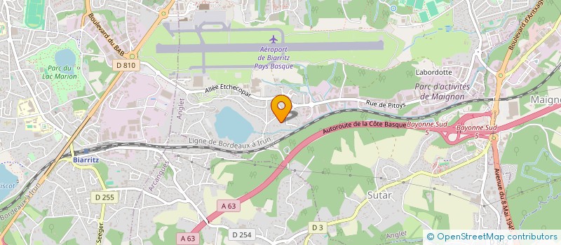 localisation de l'entreprise KOST'IBAIA  ANGLET