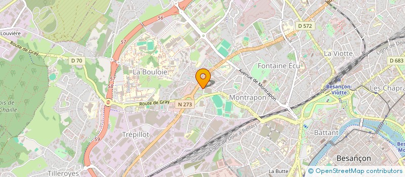 localisation de l'entreprise KOST MACONNERIE  BOUCLANS