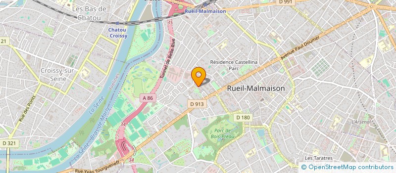 localisation de l'entreprise KOSTEA à RUEIL-MALMAISON