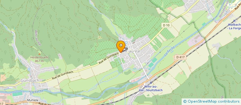 localisation de l'entreprise KOSTIL  WIHR-AU-VAL