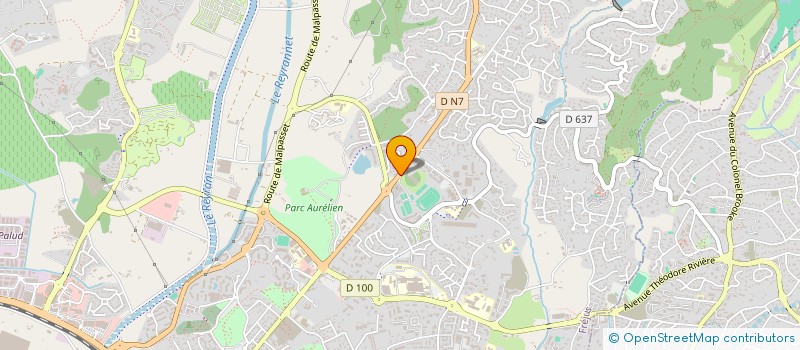 localisation de l'entreprise KOSYBAR à FREJUS