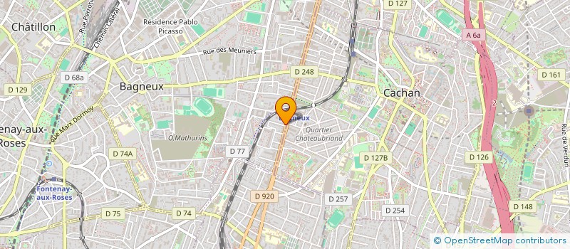 localisation de l'entreprise KOSYTA BEAUTY à BAGNEUX