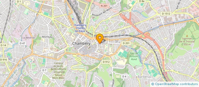 localisation de l'entreprise KOT KOT BRAISE  CHAMBERY