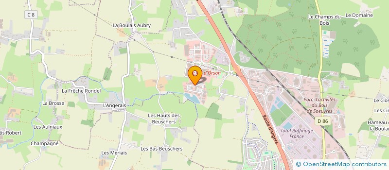 localisation de l'entreprise KOTAN BATIMENT  VERN-SUR-SEICHE