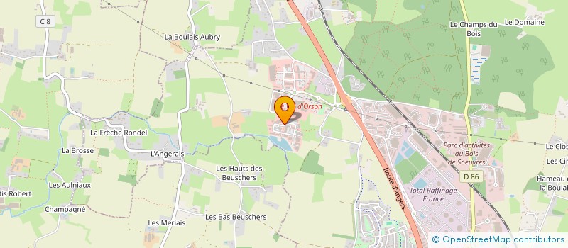 localisation de l'entreprise KOTAN CONSTRUCTION à VERN-SUR-SEICHE