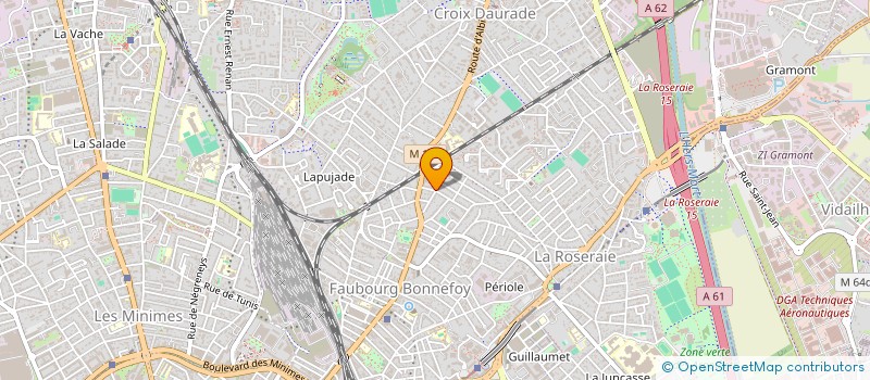 localisation de l'entreprise KOTE-ARCHITECTURE  TOULOUSE